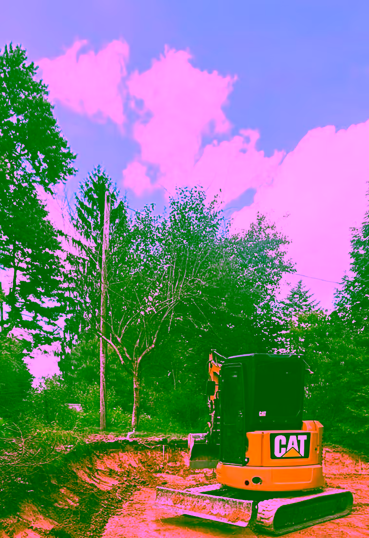 CAT mini excavator in Pittsburgh