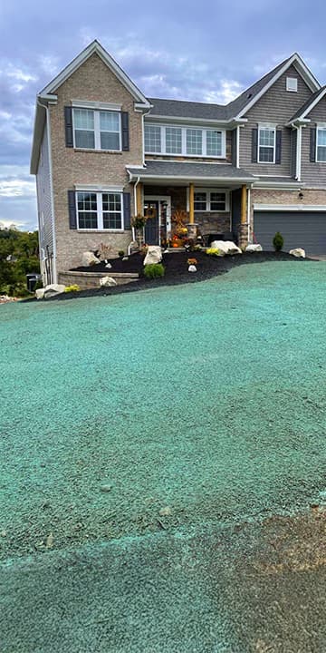 Hydroseeding services in Pittsburgh